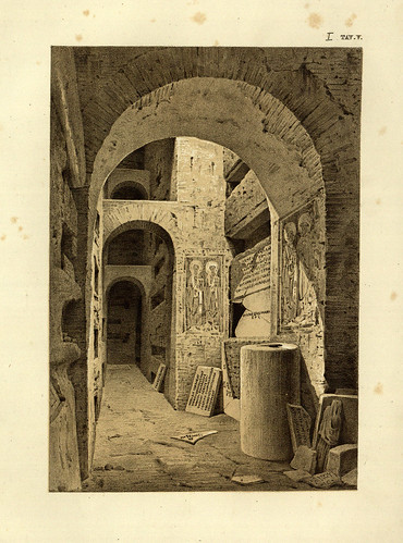 001- Escenografia de la cripta de San Cornelio-La Roma sotterranea cristiana - © Universitätsbibliothek Heidelberg