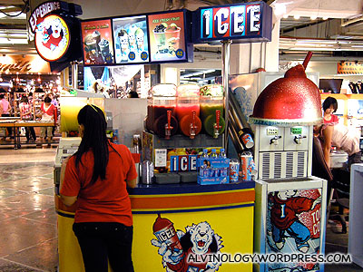 ICEE! We used to have this in Singapore till they were phased out by 7-11s Mr Slurpee