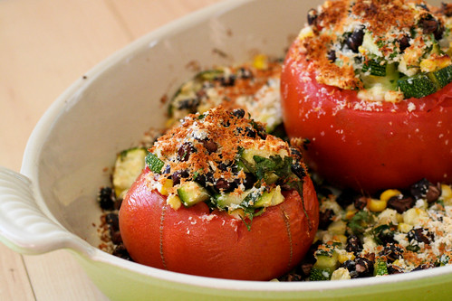 Summery Baked Tomatoes