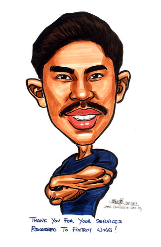 Caricature for Foxtrot Wing - 1