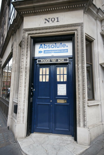 The Tardis at No. 1 Golden Square