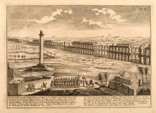 010- El gran acueducto de Cartago-Entwurf einer historischen Architektur 1721- © Universitätsbibliothek Heidelberg