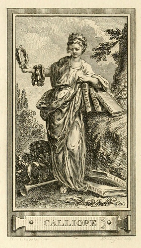 008- Caliope-Iconologie par figures-Gravelot 1791