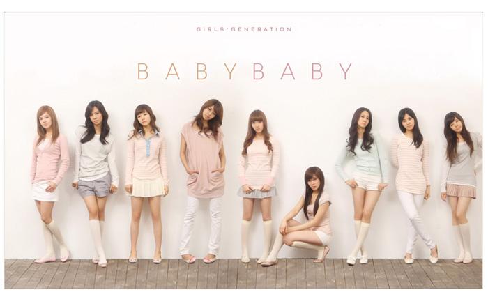 SNSD concept Baby Baby Korean Kpop girls group Girl's Generation