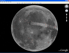 Luna in Google Earth
