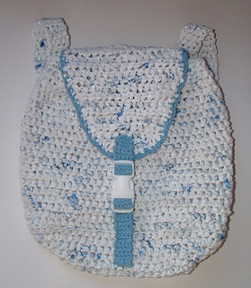 Plarn Crocheted Backpack