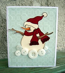 mr. snowman card