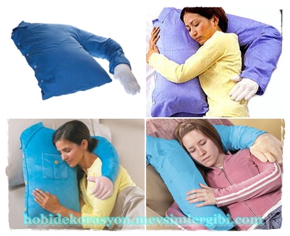 renk renk sevgili erkek arkadaş kolu omuzu yastığı modelleri 