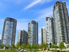 new condo towers in Vancouver (by: Viton Vitanis, creative commons license)