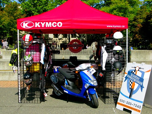 Kymco Scooters. KYMCO Scooters - UVIC Green Start Marketplace 2009