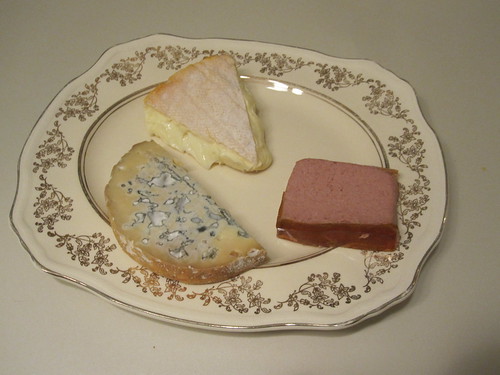 cheese and pâté from Au Pain Doré
