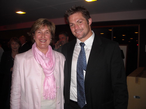 Gill and Richie McCaw by Don Ledingham