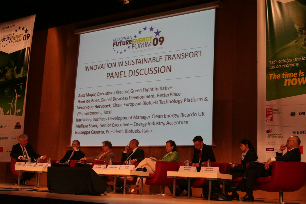 Innovation in Sustainable Transport panel at European Future Energy Forum