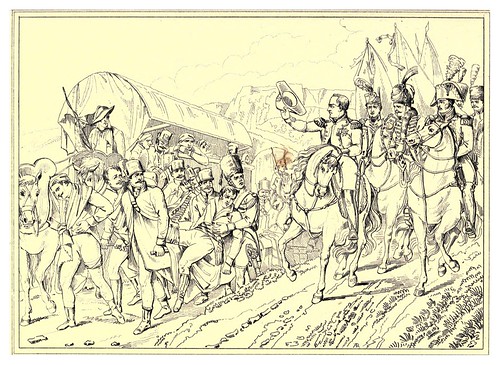 016-Napoleon saluda a los heridos enemigos-The Napoleon gallery 1846