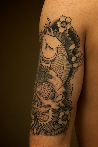 Koi Fish Tattoo by