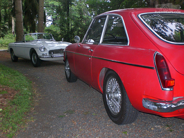1963 MGB & 1967 MGB GT
