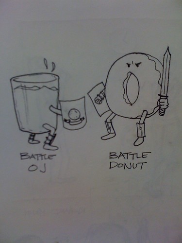 Battle OJ vs. Battle Donut