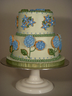 Engagement cake by One Tough Cookie