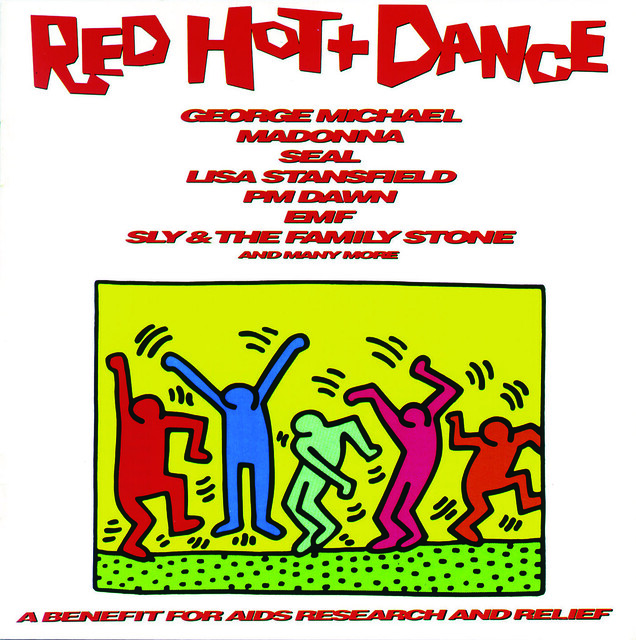Album Cover- Red Hot + Dance by The Red Hot Organization