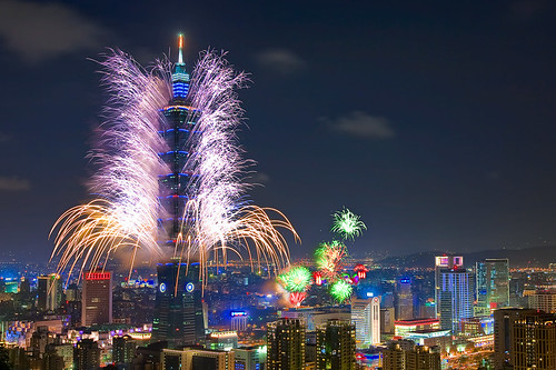 Taipei 101 Fireworks 台北101煙火