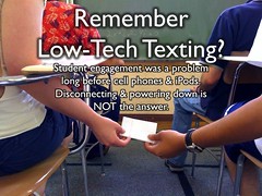 Low-tech texting . . . by jonmott, on Flickr