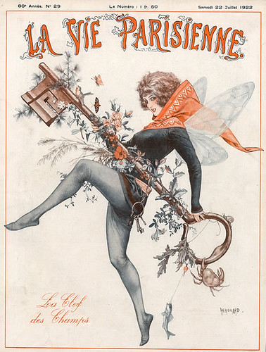 Hérouard - LVP cover - 1922 - La Cle Des Champs - key of field