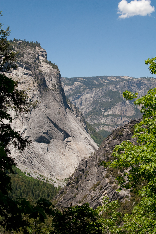 Looking Towards Yosemite Valley