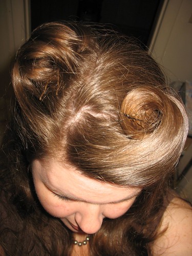 victory rolls hairstyle. Victory rolls long hair styles