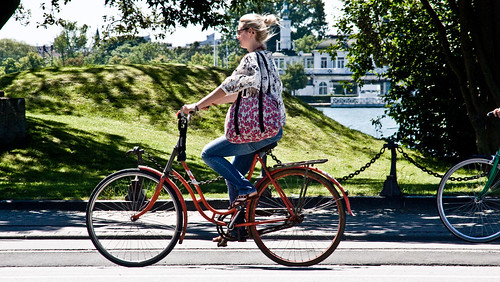 Orange Bicycle