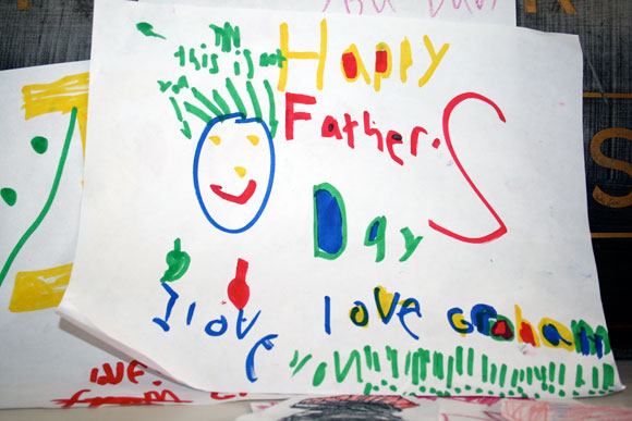 Homemade Father's Day Card