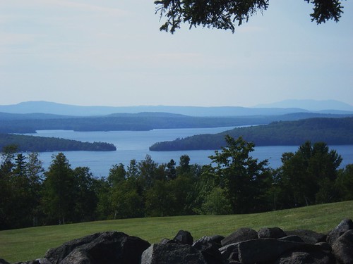 view of Moosehead Lake