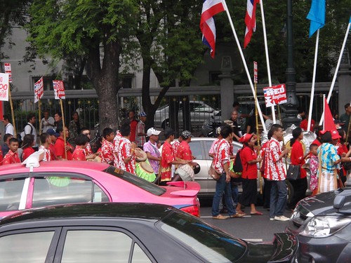 ManifestaciÃ³n polÃ­tica en Bangkok
