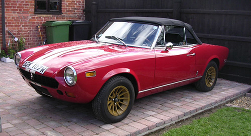 1980 81 Fiat 124 Spider Why you should always take your camera with you