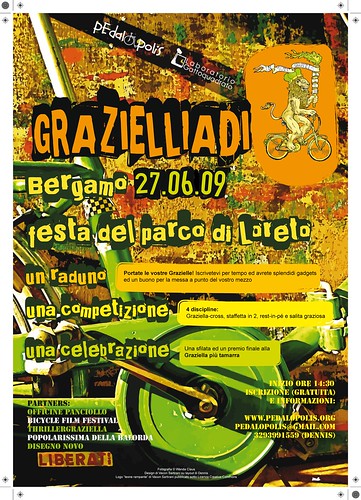locandina ufficiale grazielliadi a bergamo 2009