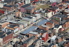 looking over OTR's Findlay Market (by: KCgridlock via Skyscaper Page)