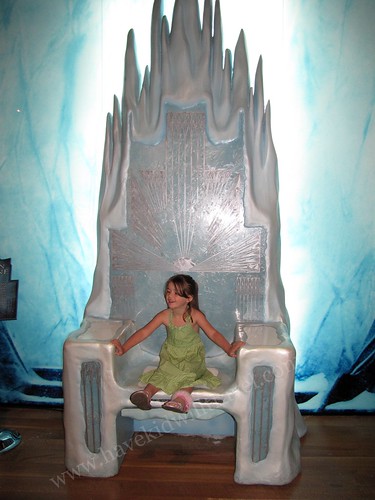 Sitting on the White Witch's Throne