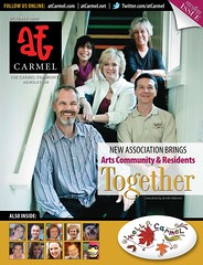 The cover of the October Carmel Community Newsletter.
