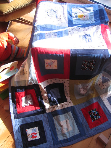A Birthday Quilt for FB from his auntie