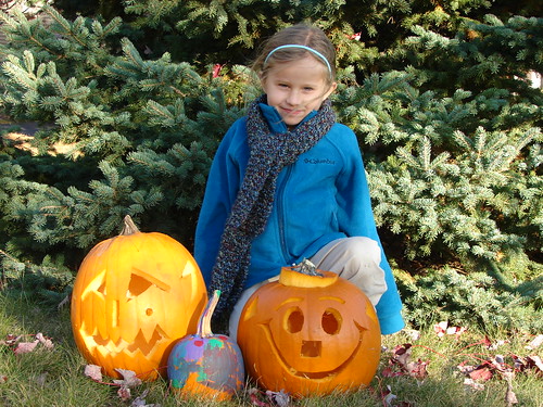 Carving Pumpkins - 2009