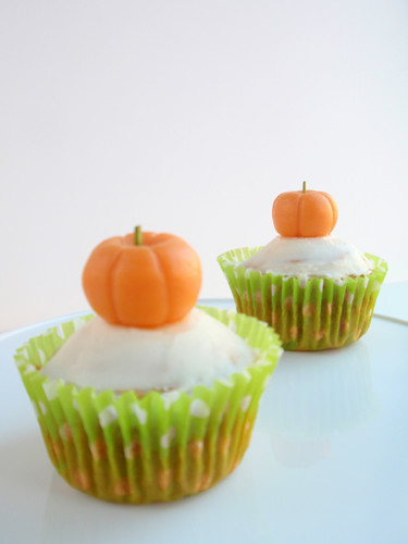 Pumpkin cupcakes