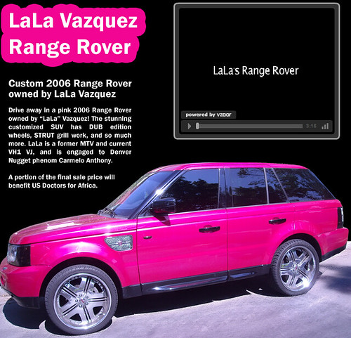 3622924421 e149ce11ee Lala Vazquez and Her Custom Range Rover