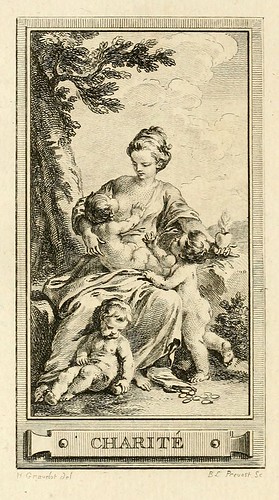 009- Caridad-Iconologie par figures-Gravelot 1791
