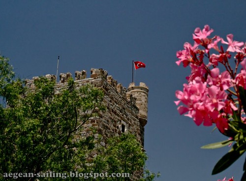 Tower of Bodrum Castle by voyageAnatolia.blogspot.com