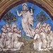 ROBBIA, Luca della Ascension of Christ 1446 Glazed terracotta, 260 cm at base Duomo, Florence