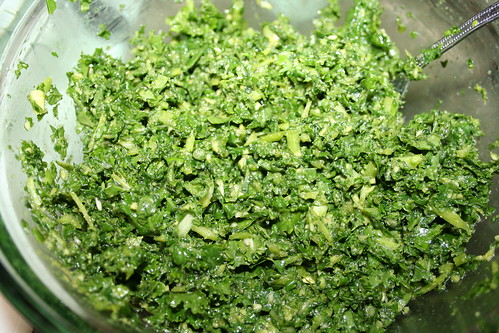 Minced Kale Salad