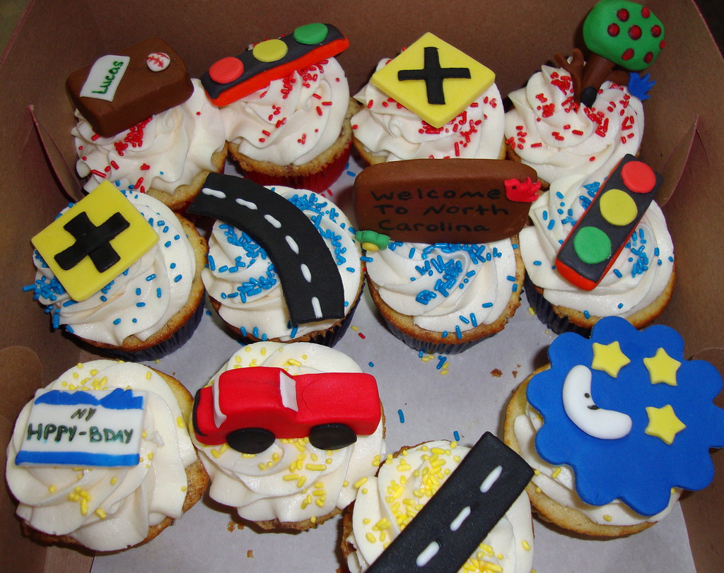 Road Trip Cupcakes