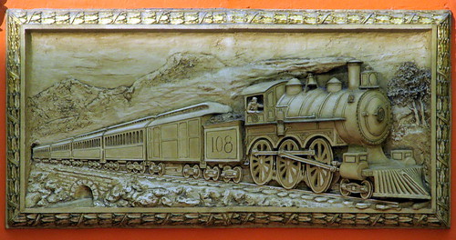 Art of Union Station: Locomotive sculpture
