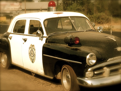 plymouth police car
