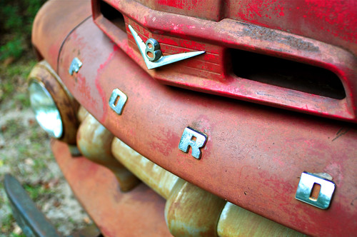 Day 13 - Rusty Red Ford V8