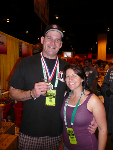 Jeff Bagby & His Girlfriend, from Pizza Port - Carlsbad